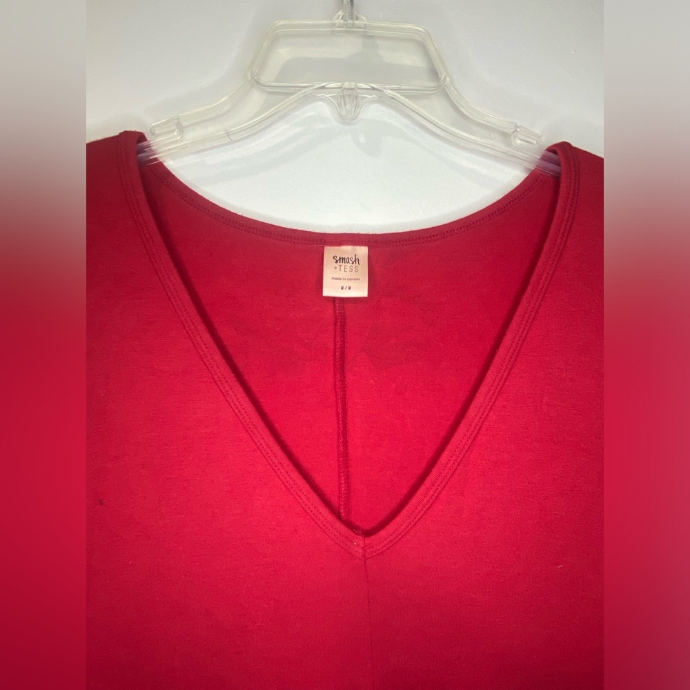 Smash and Tess Medium Red Romper